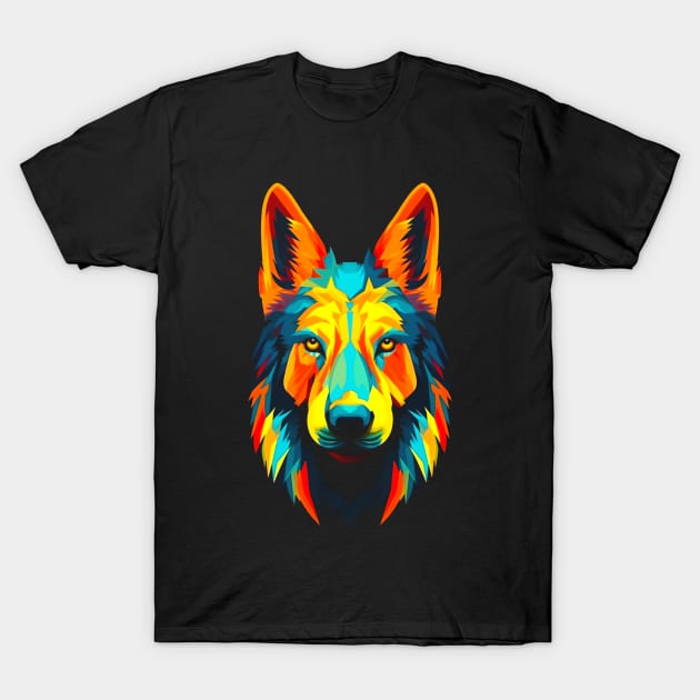 Dog Face T-Shirt by Allbestshirts